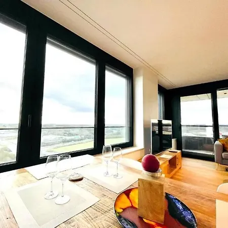 W One Bedroom Spa Gym Terrace&parking Apartment Luxembourg